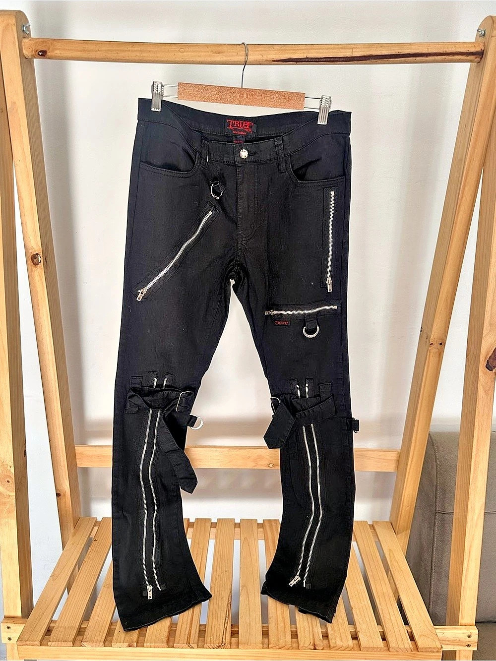 Tripp NYC pants Skinny Pants in Black Waist 34